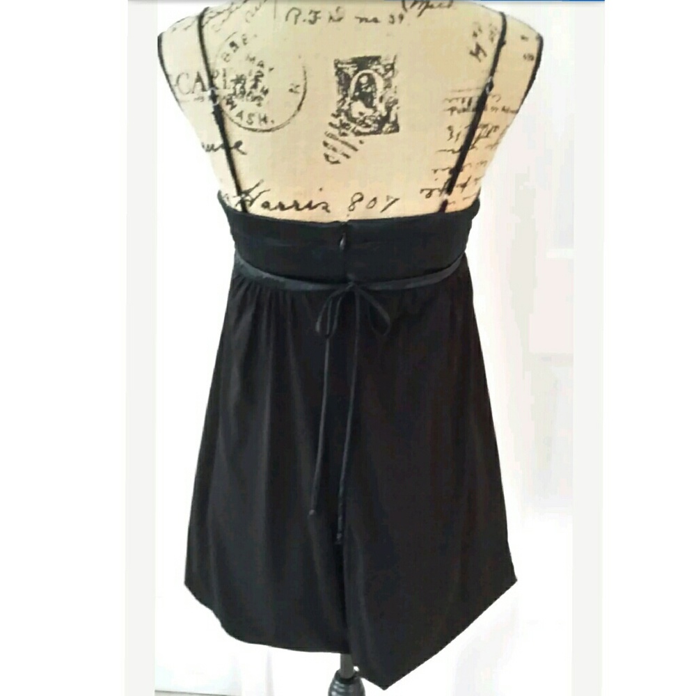 Speechless cocktail black dress sz small blouson - Picture 6 of 8